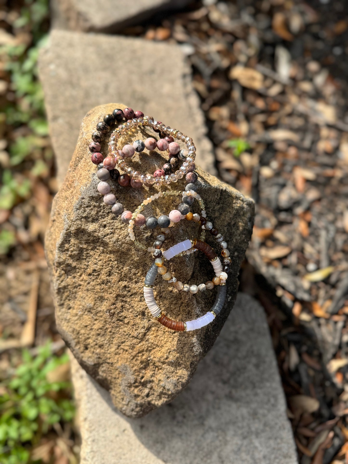 Elegant Stackable Bracelets