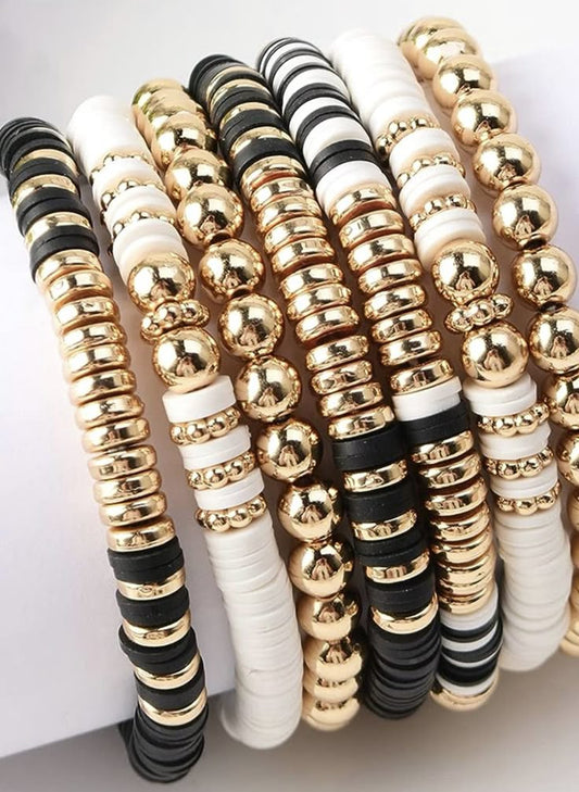 Boho Luxe 7-Piece Bracelet Stack