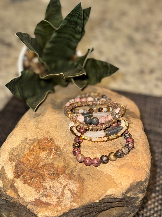 Elegant Stackable Bracelets